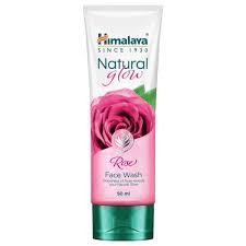 HIMALAYA SINCE 1930 NATURAL GLOW ROSE FACE WASH 50 ML