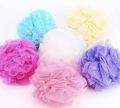 loofah flower puff series