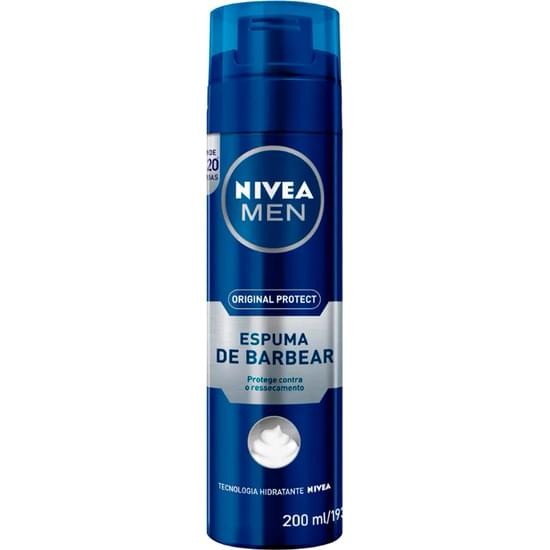 Nivea Men Protect & Care Shaving Foam With Aloe Vera - 200ml