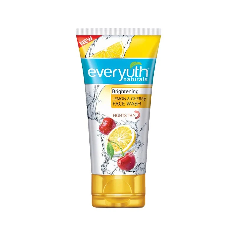 Naturals Lemon & Cherry Brightening Face Wash 100ml