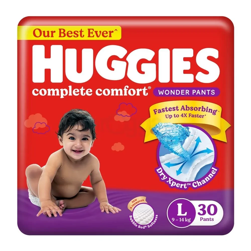 Huggies wonder pants Diaper L (9-14kg) 30 pcs