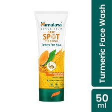 HIMALAYA SINCE 1930 DARK SPOT CLEARING TURMERIC FACE WASH 50 ML
