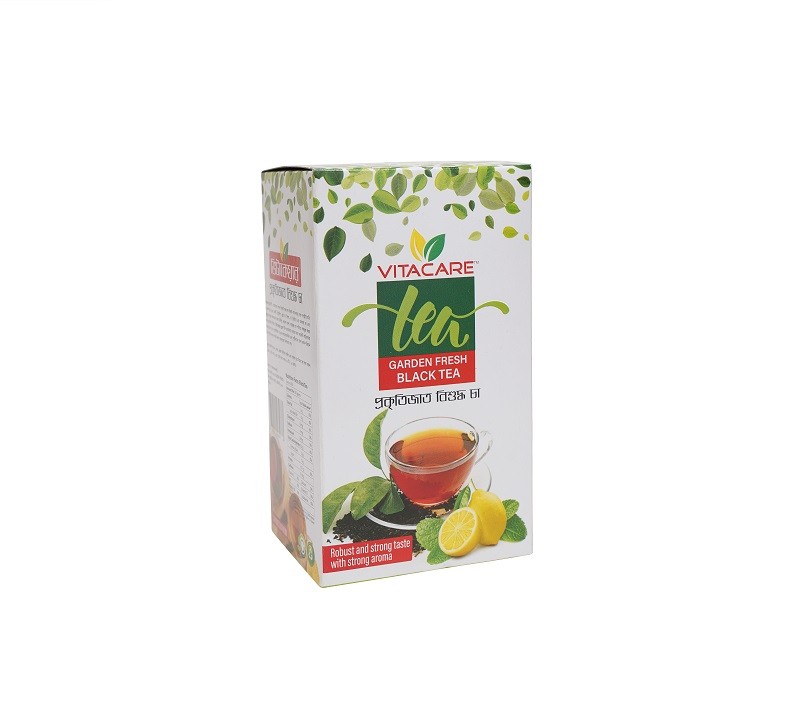 vitacare garden fresh black tea 30gm