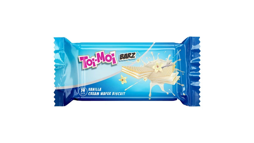 Toi-Moi Barz Flat Wafer Vanilla 98g