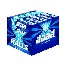 Halls Mentho Lyptus Candy Cooling  20 sticks