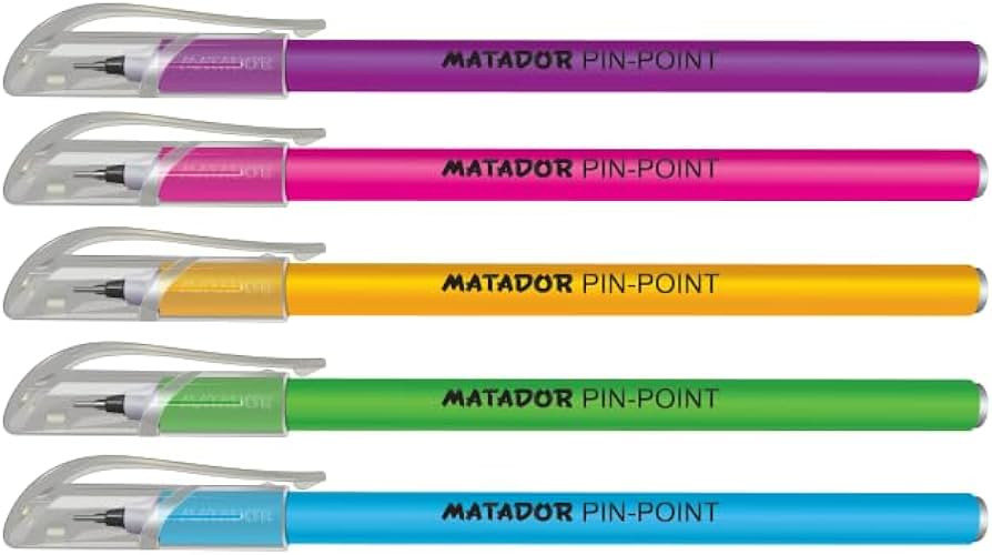 MATADOR PIN - POINT  BALLPEN 12 PCS
