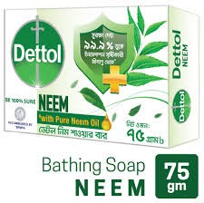 DETTOL NEEM SHOWER BAR 75 GM