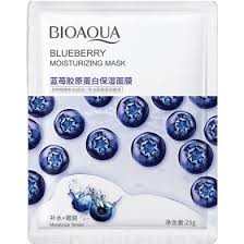 BIOAOUA BLUEBERRY MOISTURIZING MASK 25 GM