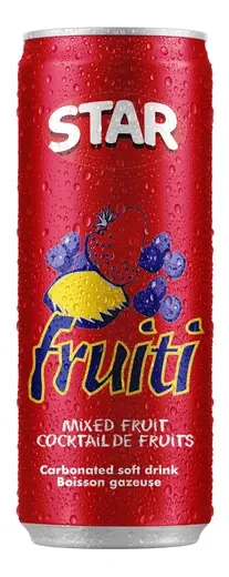 Star Carbonated Mixed Fruiti Drink, 300 ml