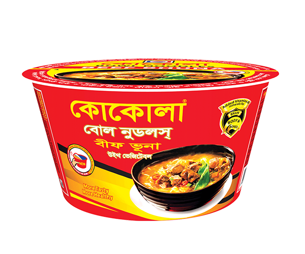 Cocola Bowl Noodles (Beef Bhuna) 60gm
