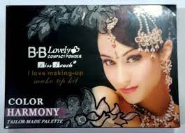 B.B Lovely Compact Powder Kiss Touch Make Up Kit
