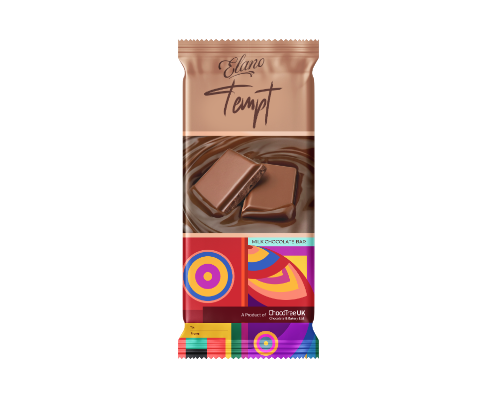 Elano Tempt Milk Chocolate Bar – 55gm