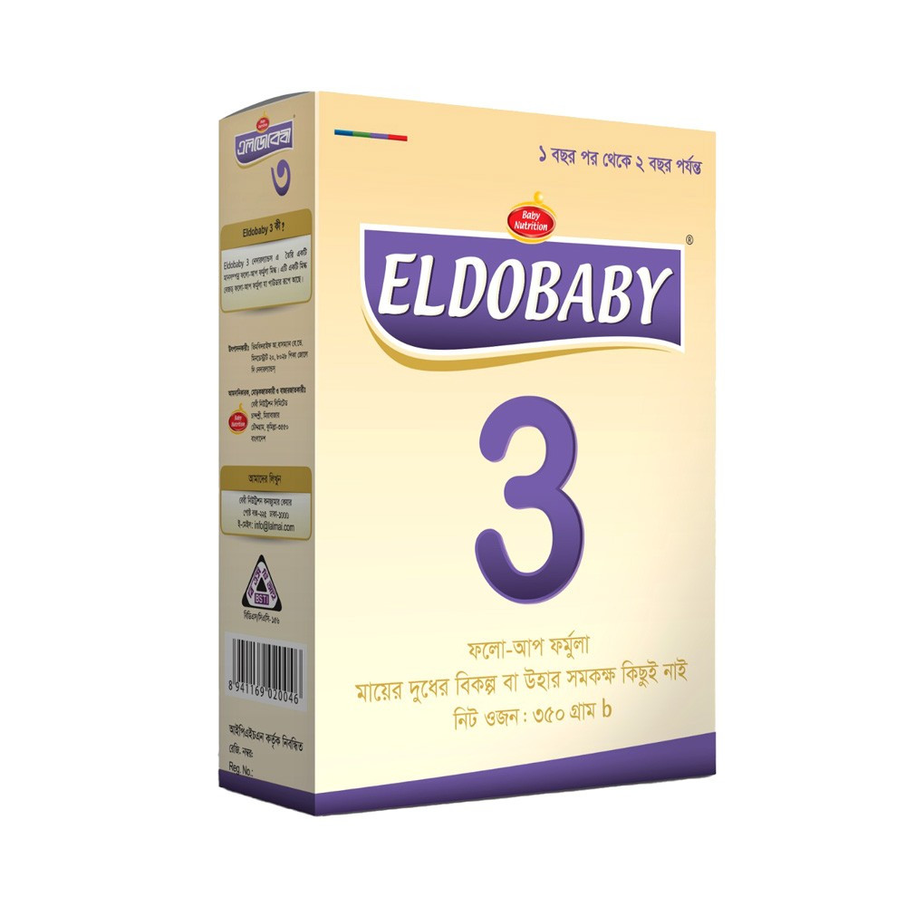 Eldobaby 3 Follow-Up Formula After 12 Months 350g