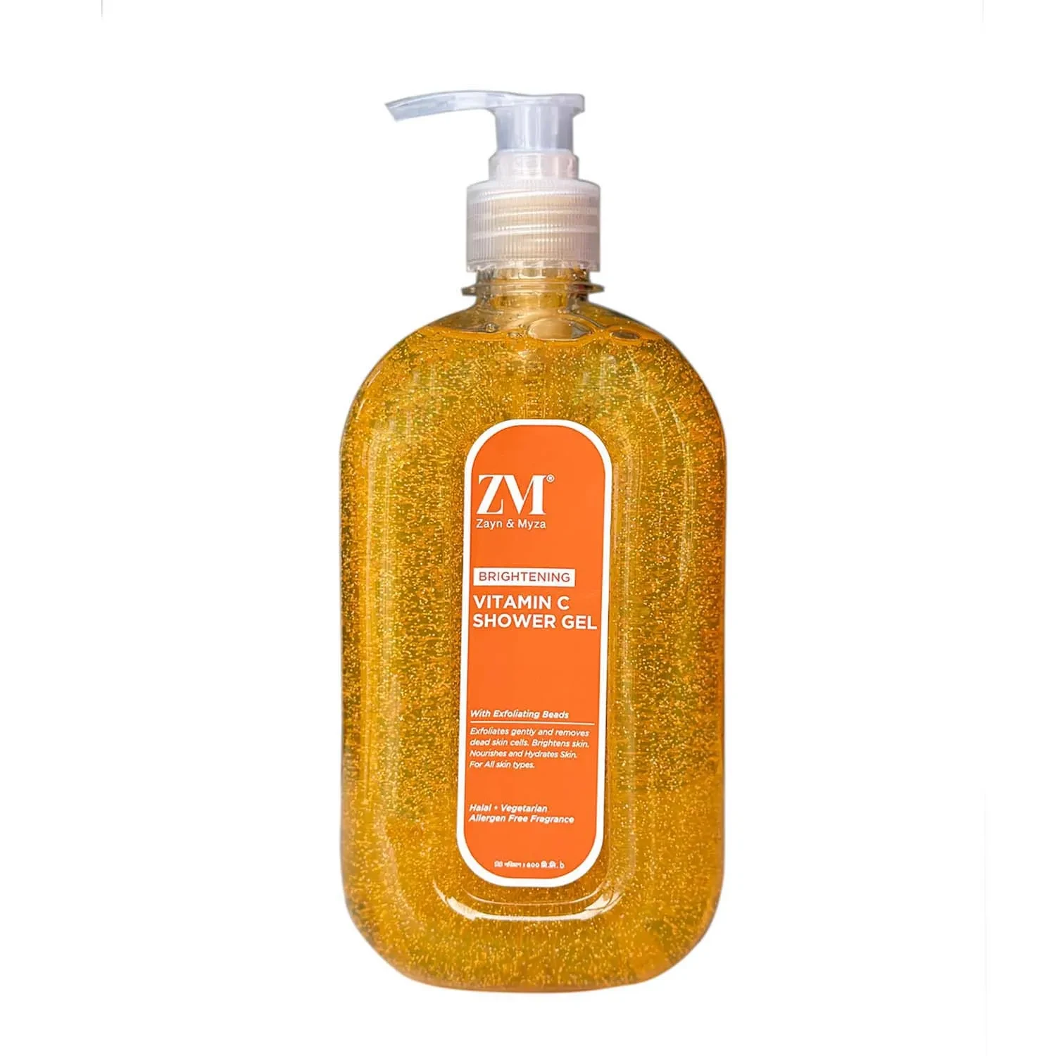 Zayn & Myza Vitamin C Brightening Shower Gel 500ml