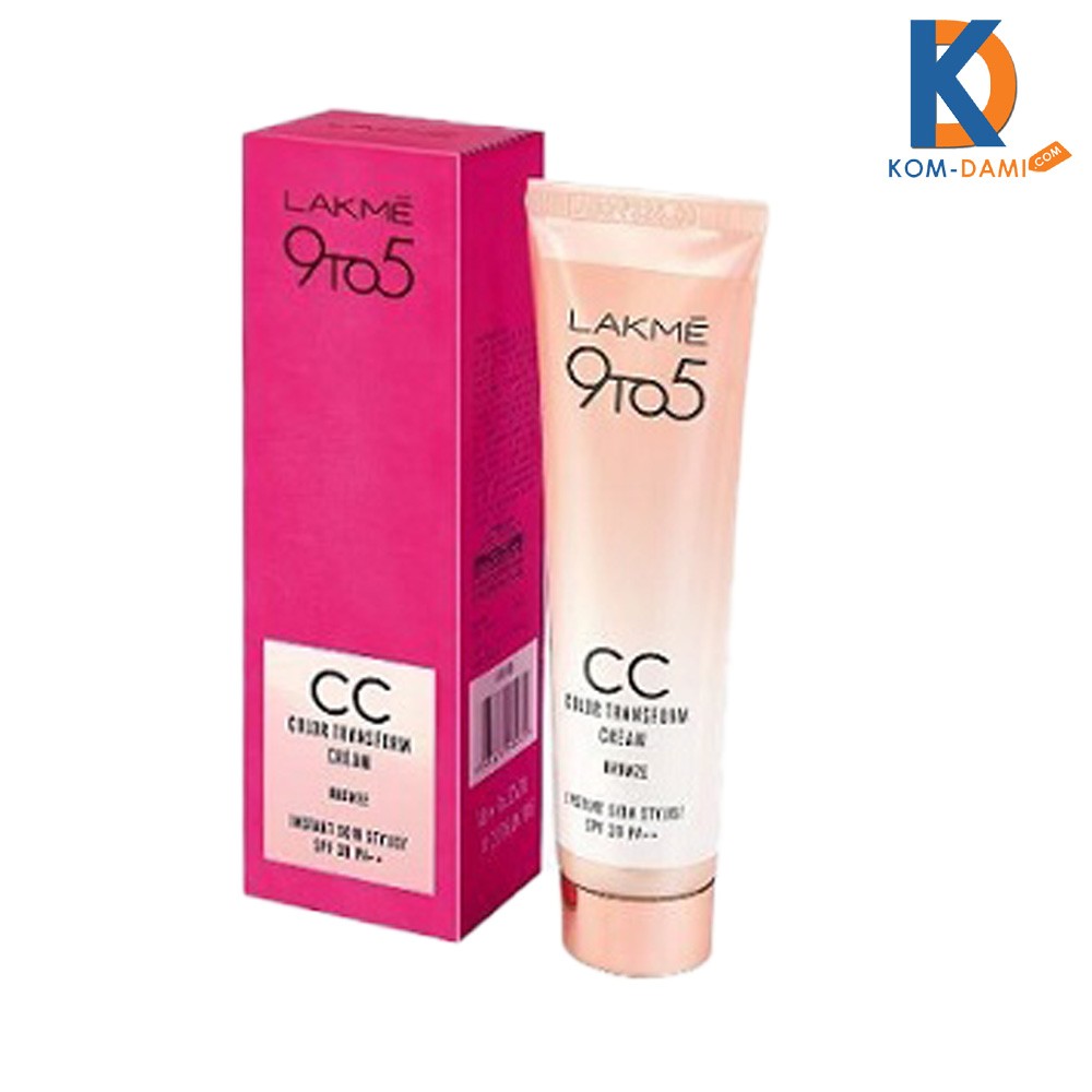 Original Lakme 9 to 5 CC Color Transform Cream 10g