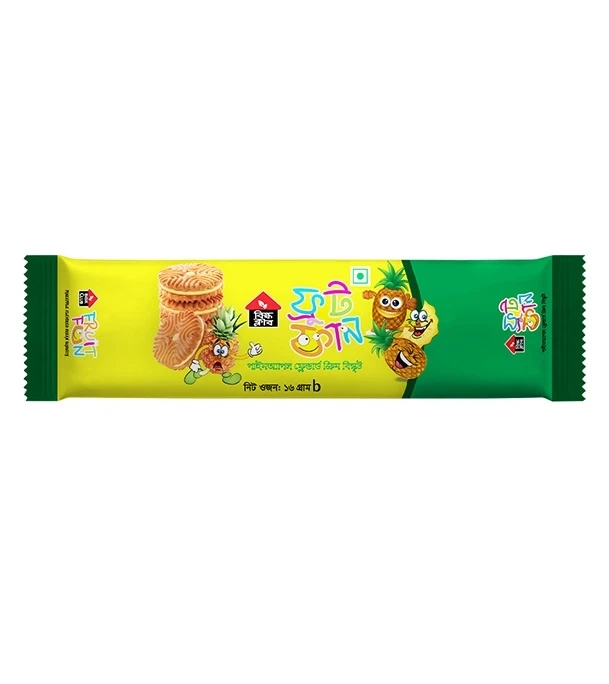 Bisk Club Fruit Fun Pianapple Flavour 35gm