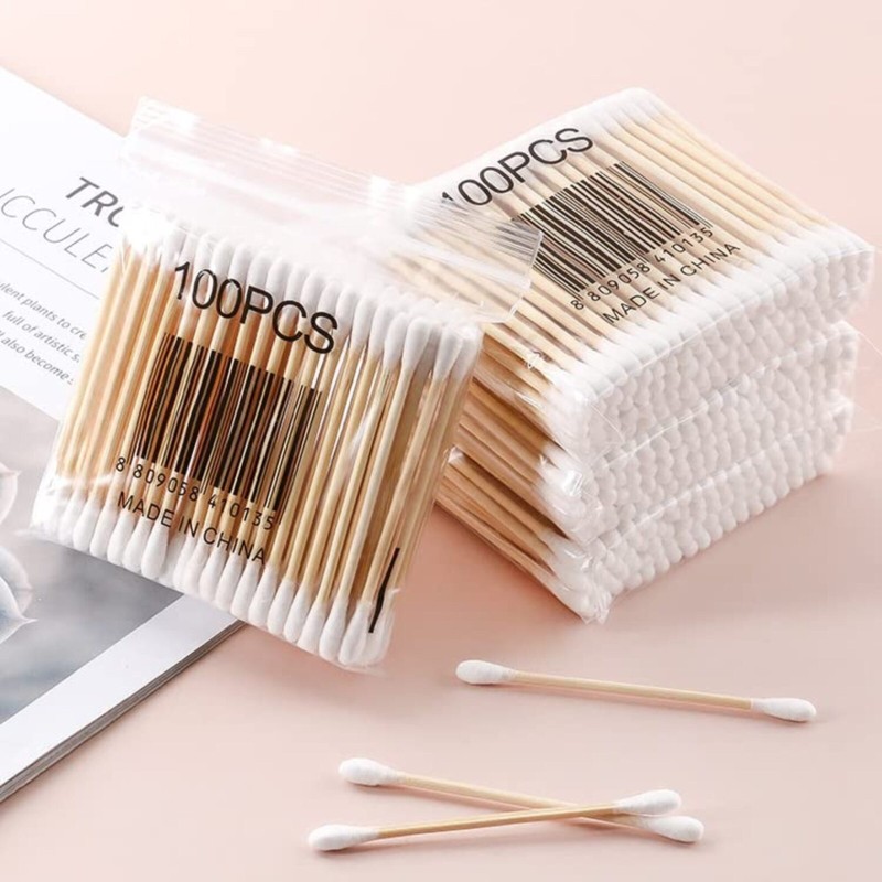 100 Bamboo Cotton Buds