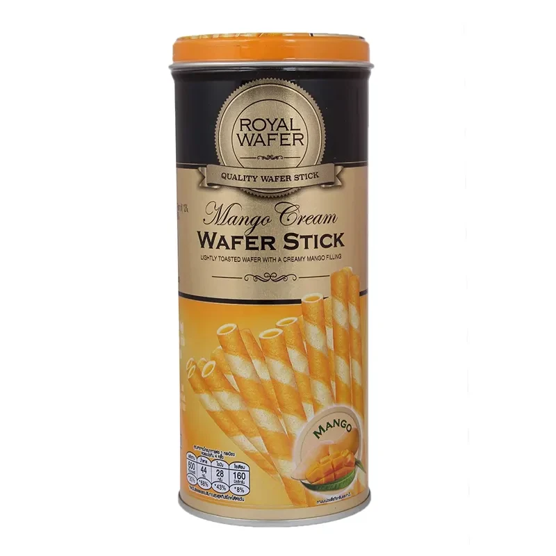Royal Wafer Mango Cream Wafer Stick 125 gm