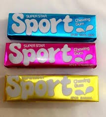 SUPER STAR SPORT CHEWING GUM 5PCS COOL MINT