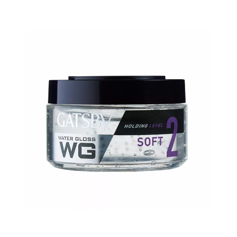 Gatsby Water Gloss Level 2 Soft Hair Gel 75g