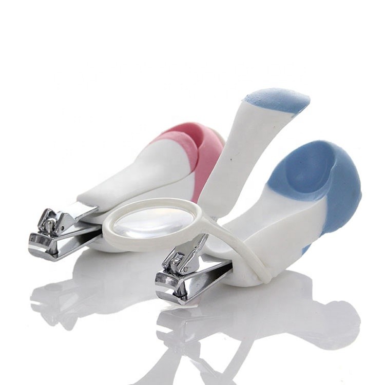 Apple Bear Baby Safety Nail Scissors with Magnifier AB-627