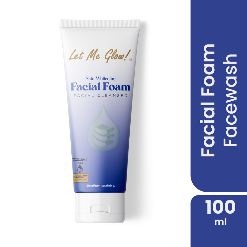 Let Me Glow Facial Foam Face Wash 100 ml