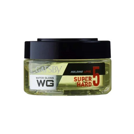 Gatsby Water Gloss Holding Level 5 Supar Hard 75g