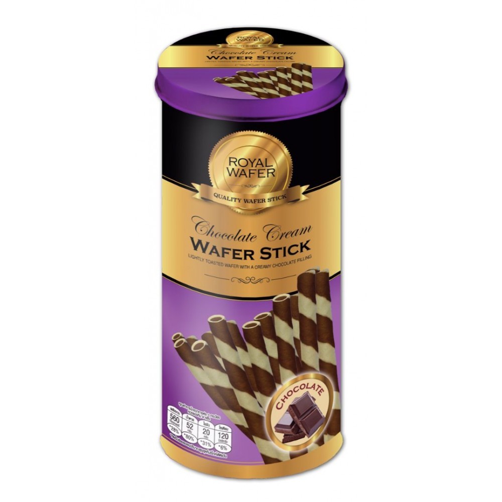 Royal Eafer Stick Chocolate Cream 125g