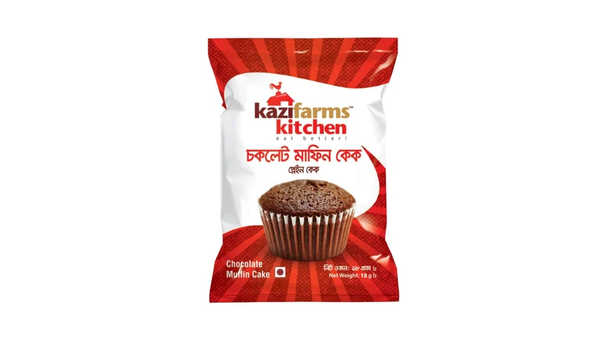 Kazi Farms Kitchen Chocolate Muffin Cake 18g