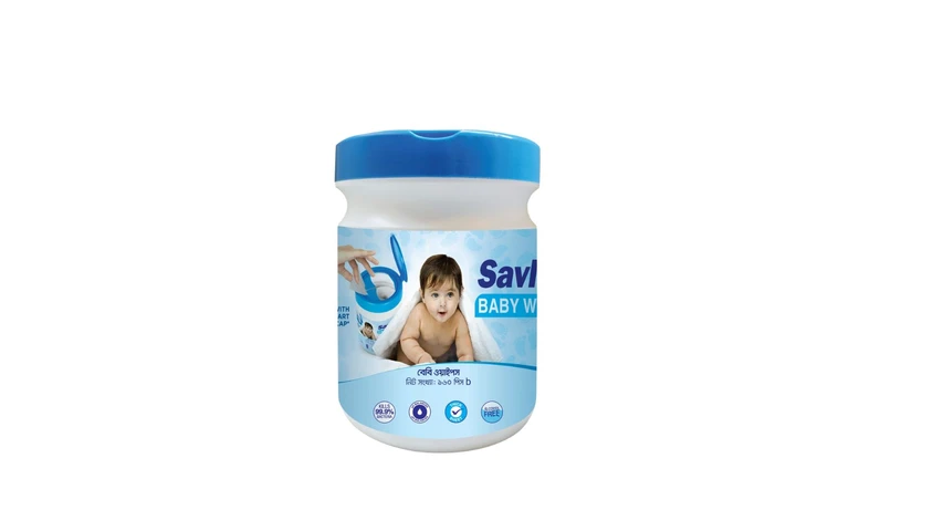 Savlon Baby Wipe Jar 160 pcs