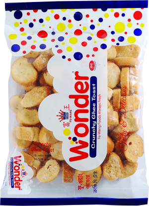 Fu - wang Wander crunchy ghee Toast 150 gm