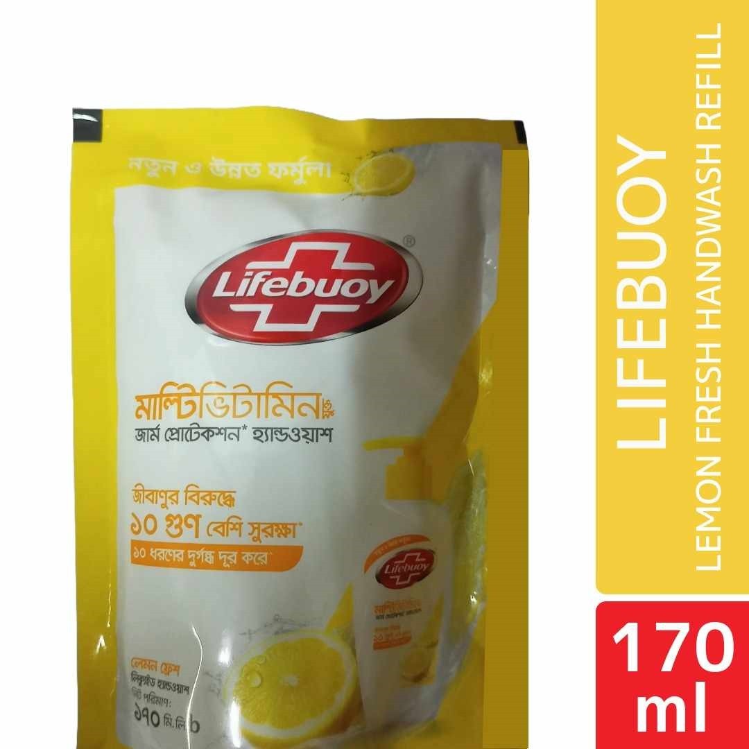 Lifebuoy LEMON FRESH LEQUID HANDWASH 170 ML