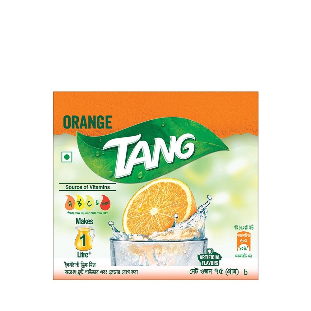 Tang Orange Instant Drink Powder 75 gm