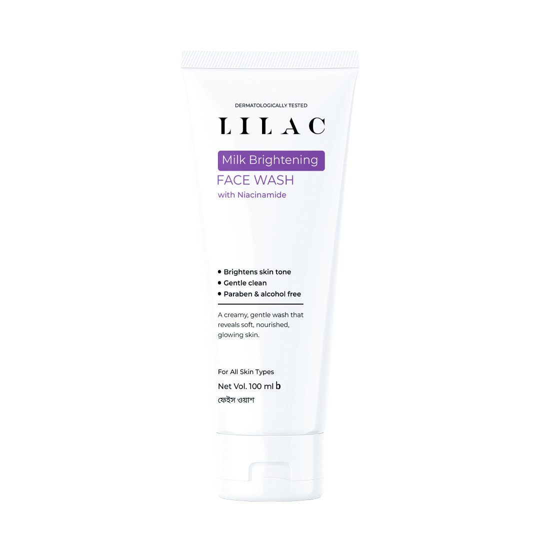 Lilac Milk Brightening Face Wash 100ml