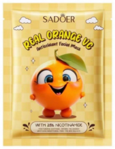 SADOER  Real orange vc facial mask